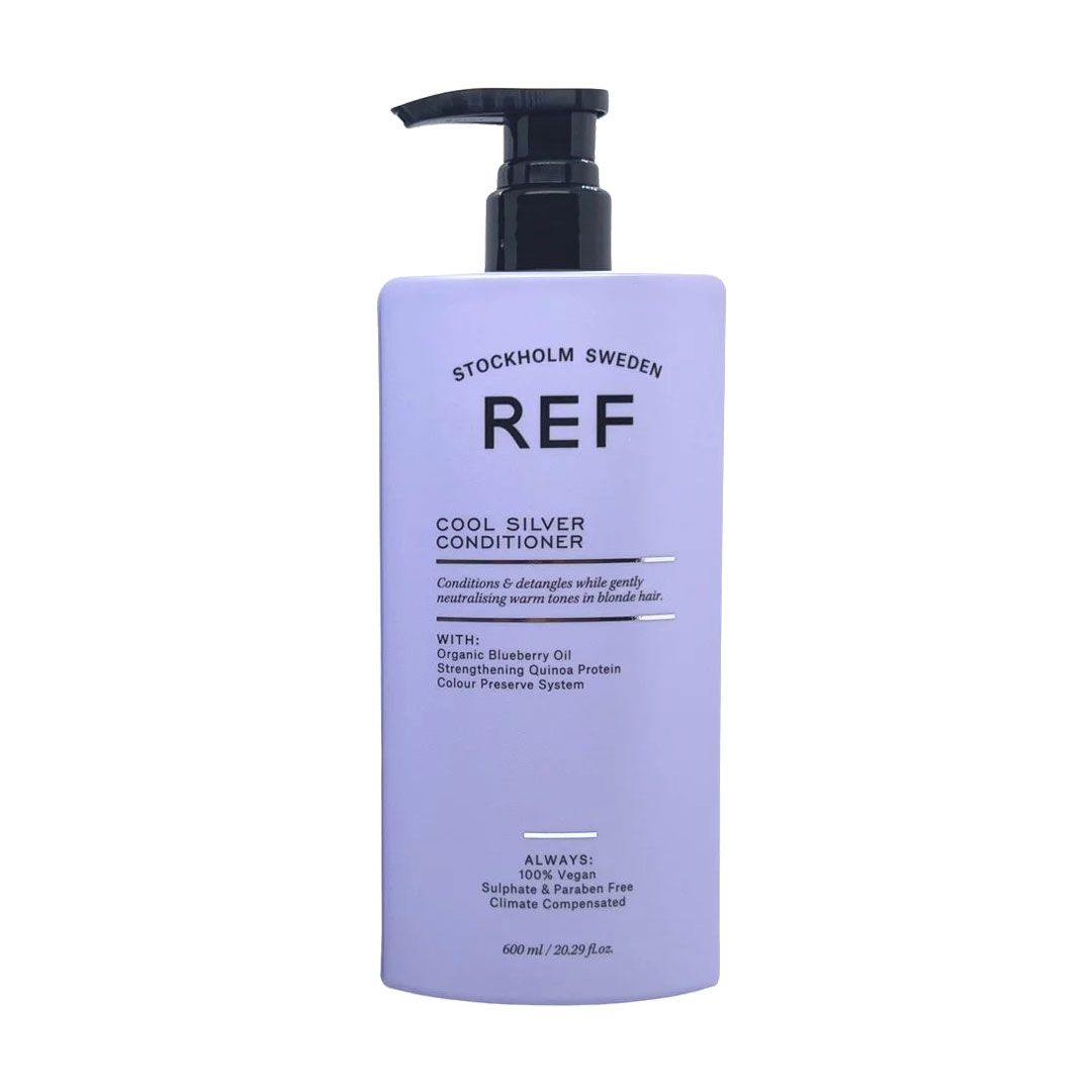 Кондиціонер з антижовтим ефектом REF Cool Silver Conditioner для світлого, знебарвленного та сивого волосся, 600 мл